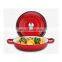 Dalian professional enamed oval cast iron casserole