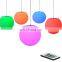restaurant nightclub hotel coffee house modern new design chandeliers plastic pendant hanging ball sphere lights lamp