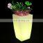 Garden Led Illuminate Flower Pot/Decorative Battery 16 Colors Changing Led Planter Flower Vase Bonsai Smart Pots & Planters