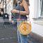 Unique design Rattan Round Bag Summer Crossbody Beach Bag for Women