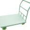 Heavy Duty  Cargo Warehouse Trolley 4 Swivel flat casters with Platfrom and foldable baskets 02