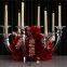Wholesale 7 Weapons Wedding Crystal Dendritic Candlestick Chandelier Wedding Party Decoration Candelabra Candle Holder