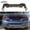 G22 G23 High Quality Carbon Fiber Rear Diffuser Rear Bumper Lip Rear Splitter  For BMW 4 Series G22 G23