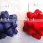 woven fabric ribbon star bow/loops ribbon bow for gift decoration/ornament gift card