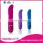 Factory CE high quality waterproof silicon sexy girl body G spot vibrator G point vibrator