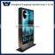 Outdoor advertising free standing stainless steel light box