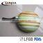 Forged aluminum wok steam cooking pan