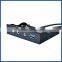 PANTO 3.5 Inch Floppy Drive Bay USB3.0+fast charge USB 2.1A +HD Audio PC Front Panel