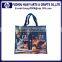 Top quality custom cotton coated pvc shopping bag