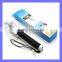 Extendable Cell Mobile Phone Wired Flute Selfie Stick With 3.5MM Cable For iPhone 6 6S Plus