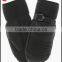 Ladies wholesale winter leather mittens with belt