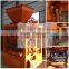 QT4-24 semi-automatic concrete hollow blocks molds with design building machinery