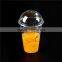 High quality Plastic Blowing Molding Hot sale recyclable Plastic cup with dome lid