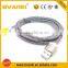 wholesale 3m 10ft sync data/charging fabric nylon braided usb charger cable for iphone 5