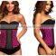 Cheap Waist Traning Corsets Latex Waist Trainer Steel Boned Waist Trainer Sexy Lingerie For Fat Women Shapewear
