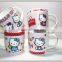 Healthy 12 oz kitty cat ceramic porcelain mug for kids