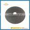 4" high quality abrasives cutting disc with double nets for metal and inox