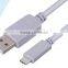 Xinya hot selling factory wholesale price high quality sliver gray type-c USB cable 10Gbps