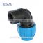 90 degree female elbow pp compression fitting