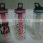 Taizhou BSCI audit factory direct sell 24oz tritan bottle with straw and ice stick