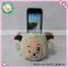 Custom phone holder plush