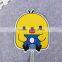 hot sale lovely cartoon design animal print hand fan pp plastic fan hand advertising fan
