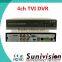 CCTV 4CH HD TVI DVR Support 3G WIFI