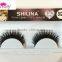 Wholesale thick cross natural look human hair false eyelash/human hair eyelash extension ZX:FE864