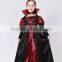 Wholesale children Retro vampire costume Halloween party gothic kids vampire dress costume