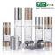 Colored 15ml 30ml 50ml vacum bottles plastic packaging