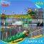[changda]2015 most attractive 14 seaters roller coaster children playground electric train