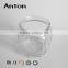 400ml glass storage jar glass bottle with airtight cork top for food