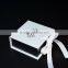 Free sample white different types hard paper gift packaging box