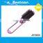 Folding pocket mirror with comb