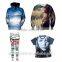 Custom Xxxxl Hoodies Digital Printing Sweatshirt t Shirt, Plain Hoodie Men