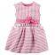 childs cotton princess ceremony bowknot mini children's dress