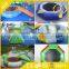 Hot sale Inflatable Water games 0.9mm PVC Tarpaulin Inflatable Water Trampoline for kid and adult