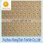 100 polyester yellow tricot knitting bird eye hole mesh fabric for bedding set