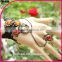 custom bracelet Elegant red diamond euramerican style fashion bracelet
