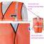 2014 Hot Selling Orange Road Security EN471 Standard Mesh Reflectiing Safety Vest from China