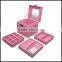 The high-end jewelry bo three Princess velvet flannel creative gift bo accessories storage bo cloth