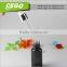 white silver cap glass dropper bottle with custom printing paper tube
