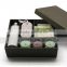 Care body spa gift set with glass candle for woman