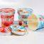 Different size Offset Printing Ice Cream Paper Cup with Lid and Spoon