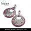 Fashion jewelry hot selling wholesale Latest design diamond earrings, vintage earrings, alloy big earrings