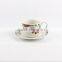 Ceramic cup and saucer set cup and saucer flower pot
