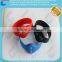 Long Range Rfid Wristbands , 13.56khz UHF Waterproof Silicone Rifd Bracelet