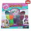 Fashion beauty plastic toy set for girls perler beads toy