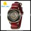 WJ-4265-2 genuine leather strap fashion vintage most popular wholesale cheap ladies wrist watch