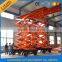 10m hydraulic mobile window cleaning equipment lift for one man lift